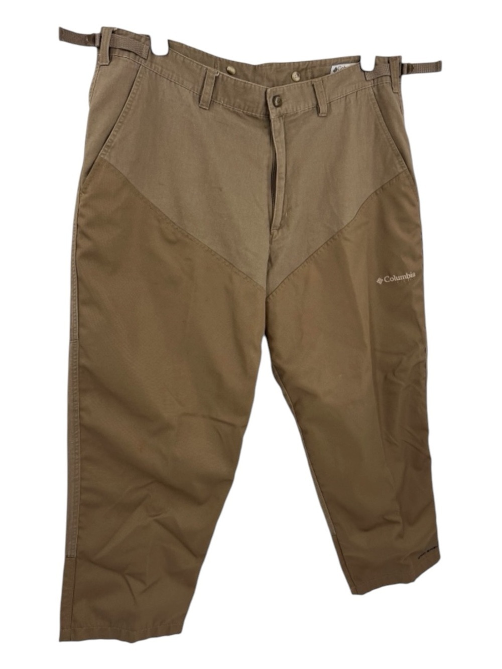 Columbia Heavy Duty Khaki Work upland field pants outdoor omni PFG hunting 44